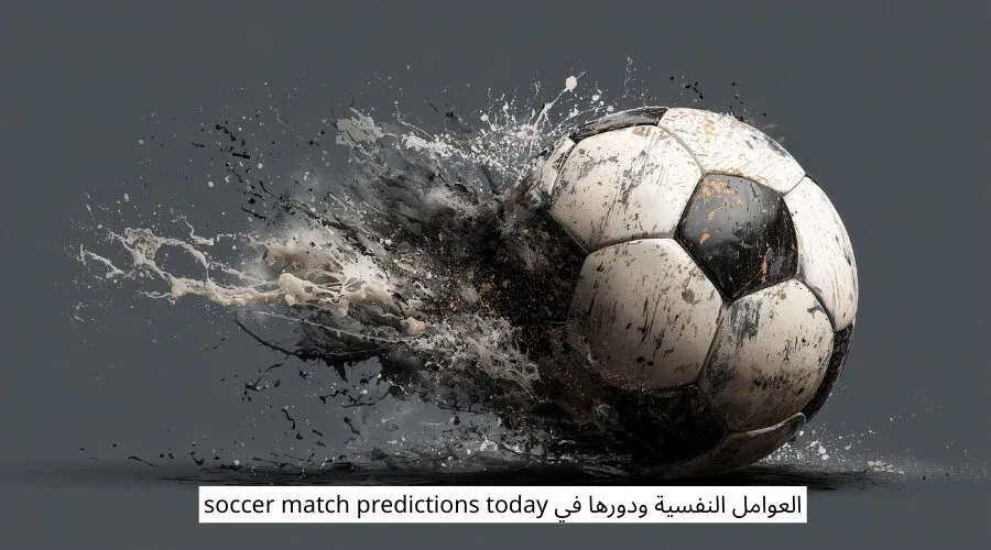 العوامل النفسية ودورها في soccer match predictions today